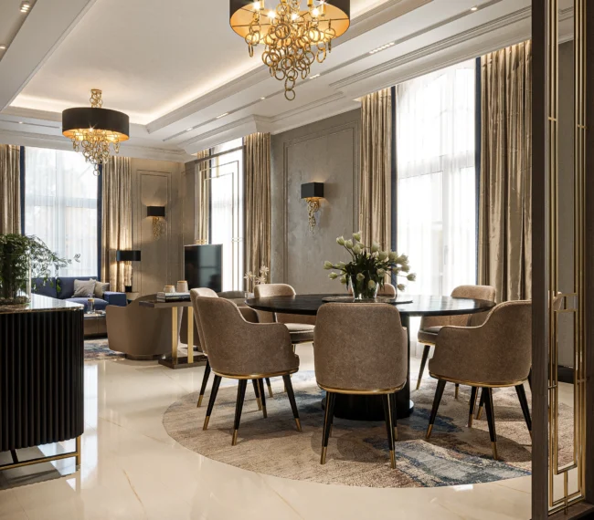 interior design consultancy team meeting