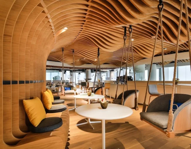 Sustainable office interiors UAE
