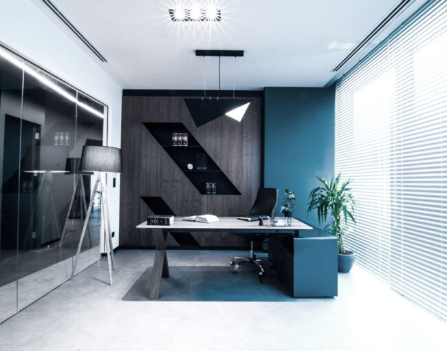 remote office interior design