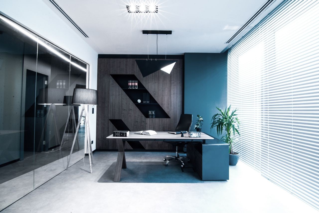 remote office interior design