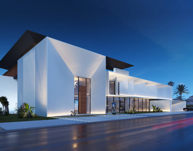 Modern villa architect Ajman
