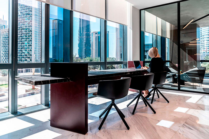 Office space transformation Dubai