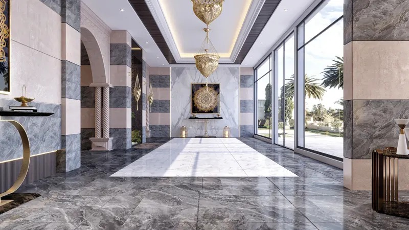 Interior design company Sharjah traditional majlis modern comfort by La Firma