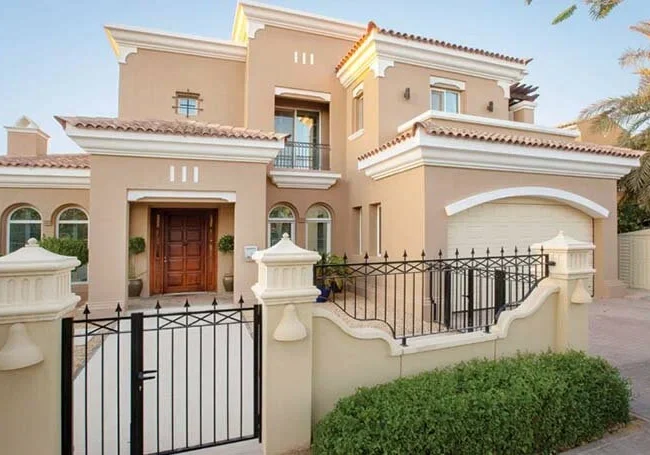 Dubai villa makeover before after living room transformation La Firma