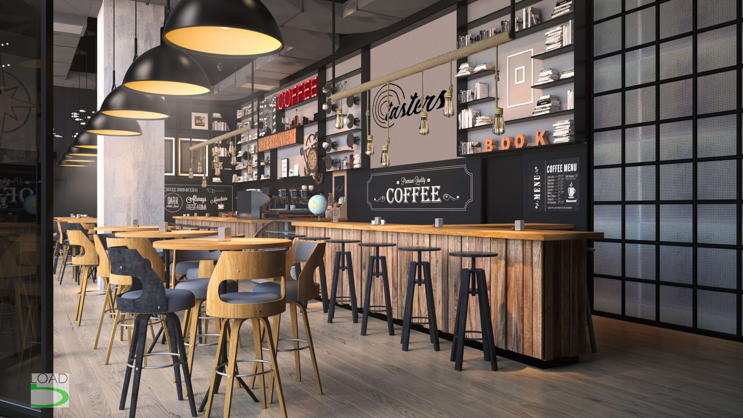 Top Coffee Shop Interior
