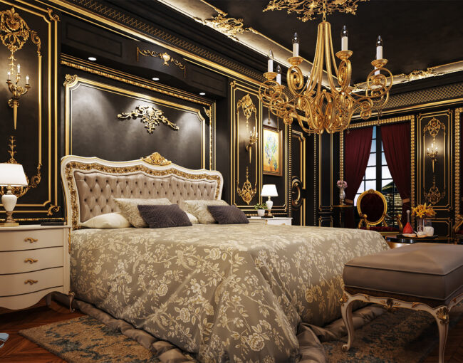 UAE Bedroom Wallpaper Design