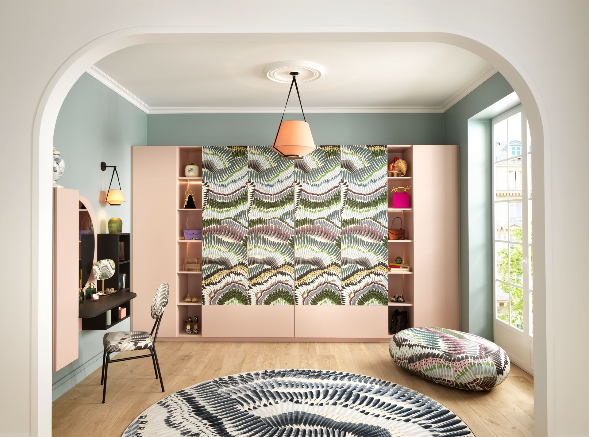 High-End Dressing Room