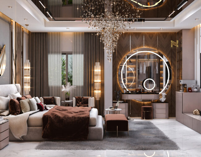 High-End Bedroom Interior