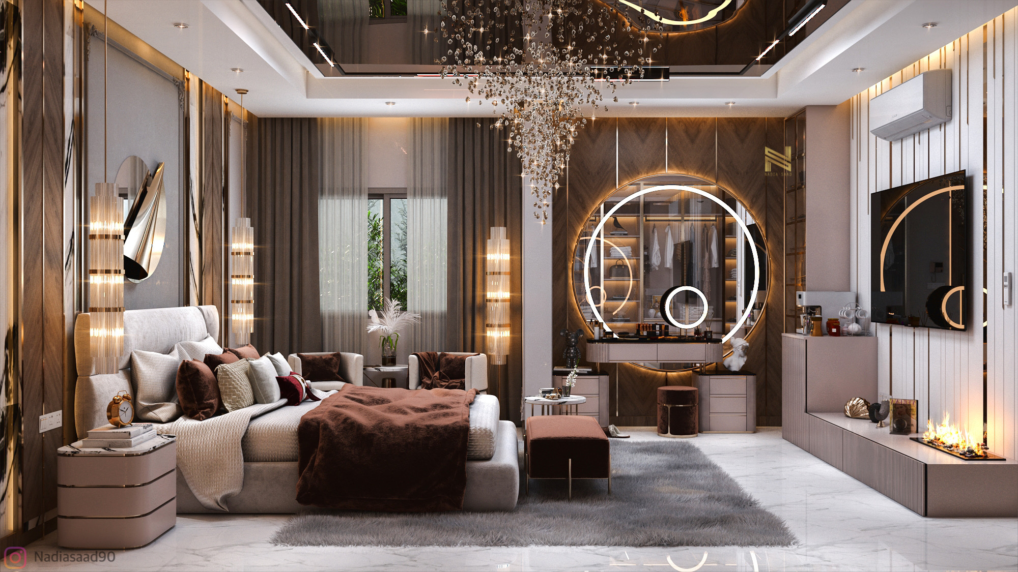High-End Bedroom Interior