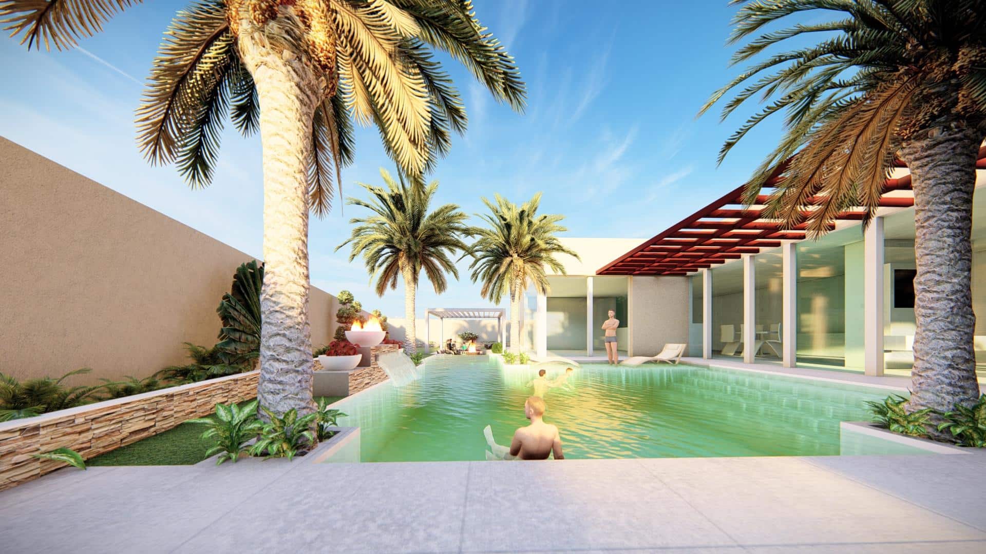 Creative Swimming Pool
