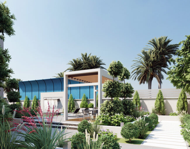 Luxury Villa Garden Designer