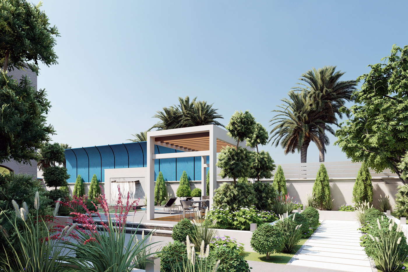 Luxury Villa Garden Designer
