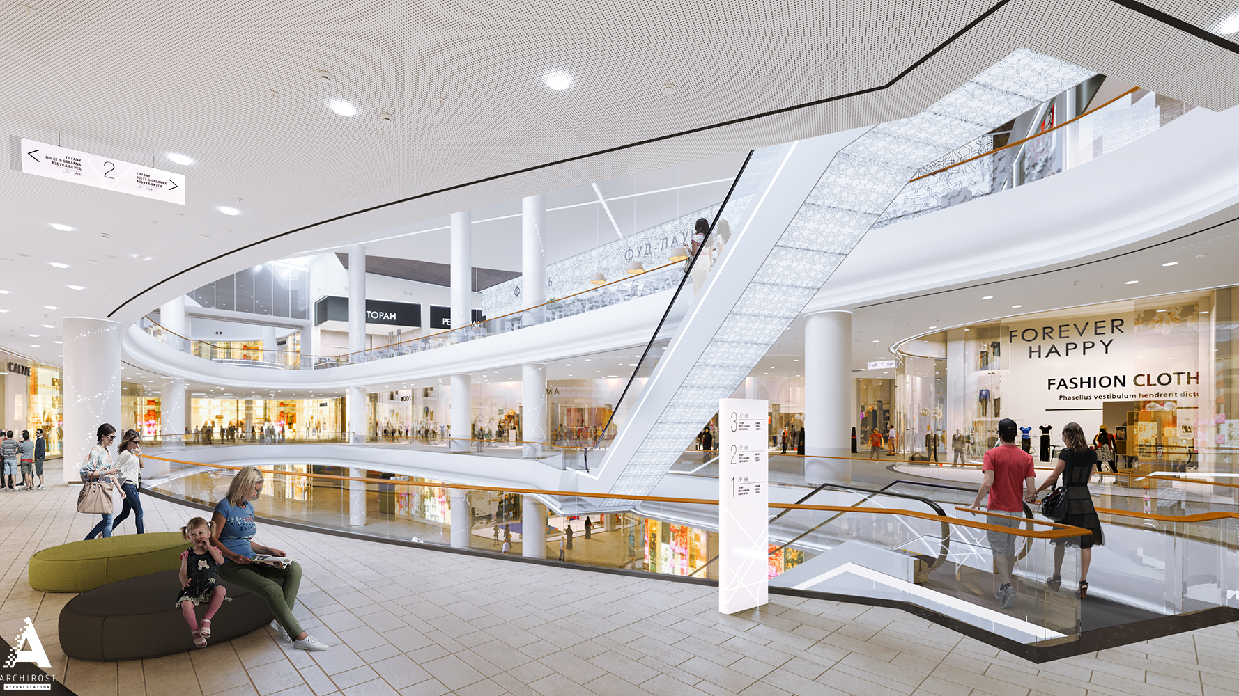 Professional Mall Interior Designer