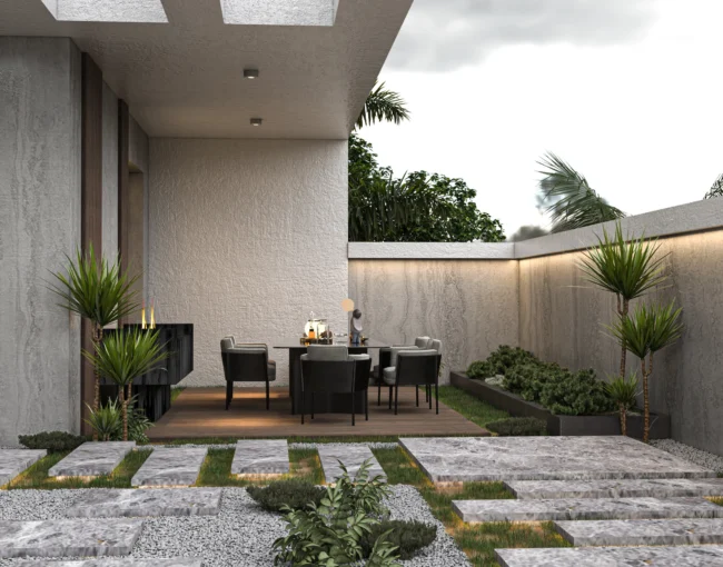 Creative Villa Garden Design