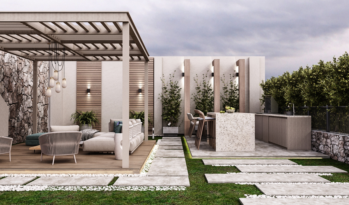 Creative Villa Garden Design