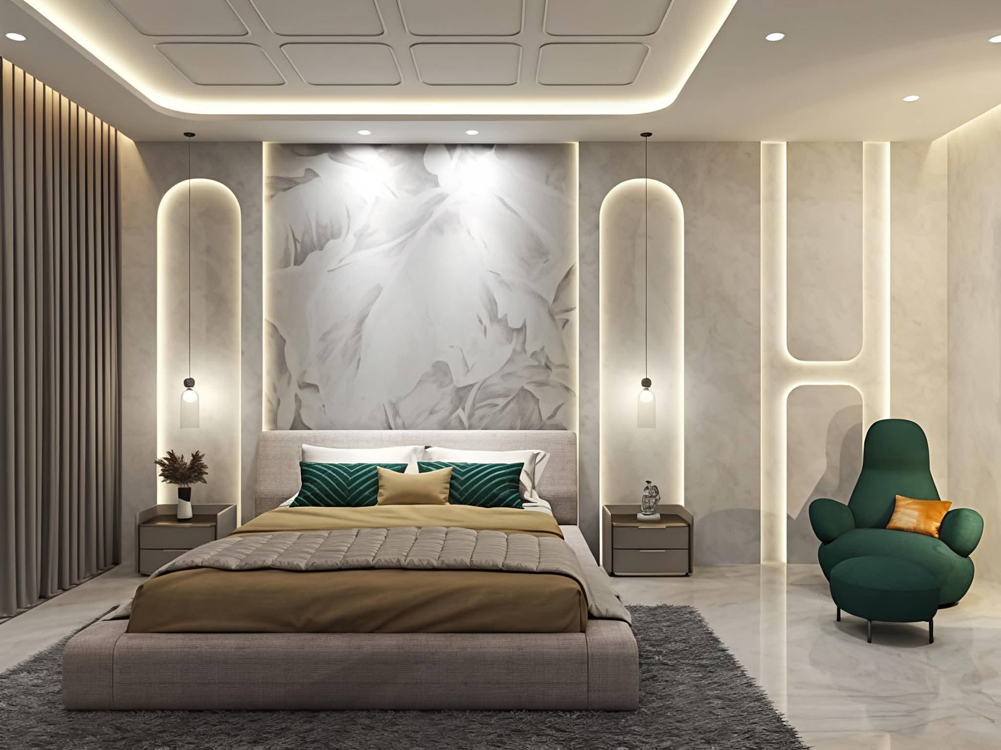 Creative Bedroom Ceiling Design