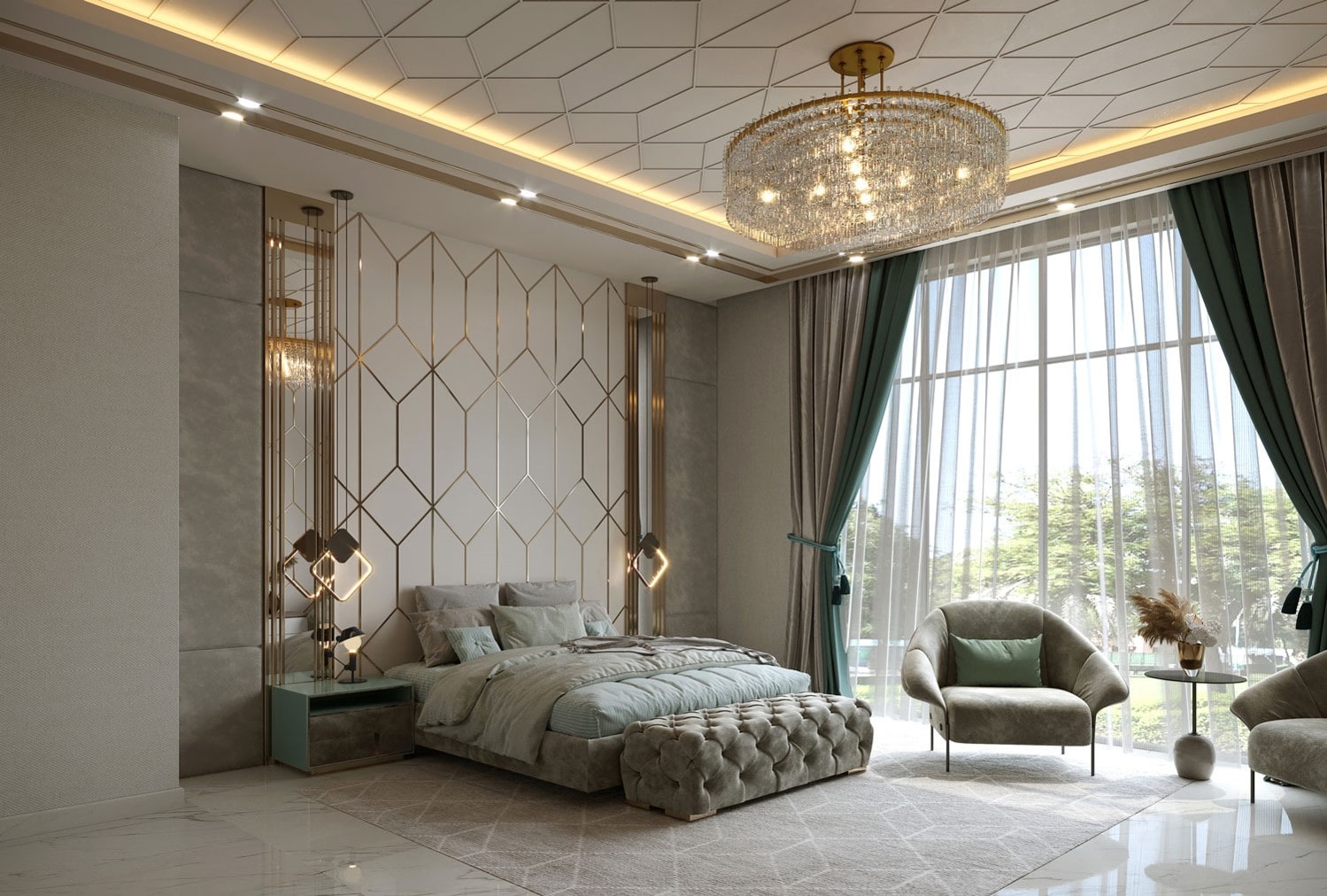 Perfect Bedroom Design Dubai
