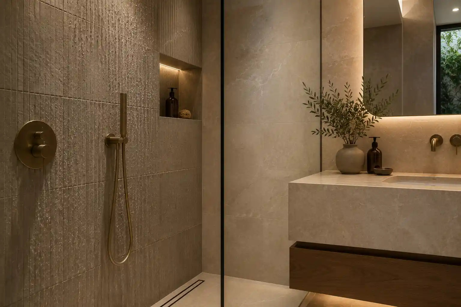 Best bathroom tiles for Dubai climate