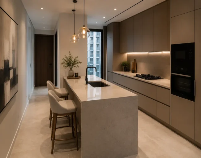 Best kitchen cabinet materials UAE