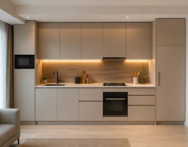 Small kitchen design Dubai apartments
