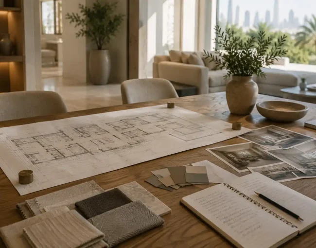 Interior design consultation information gathering