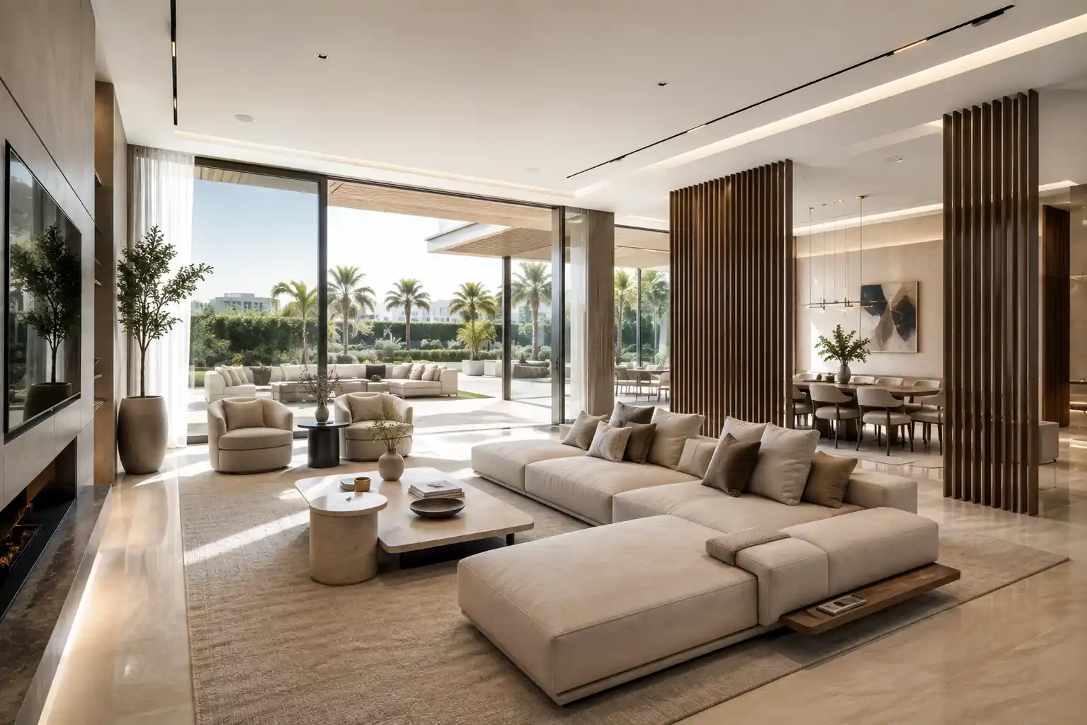 Open-plan living design