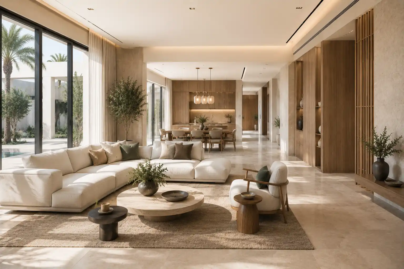 UAE climate interior design example
