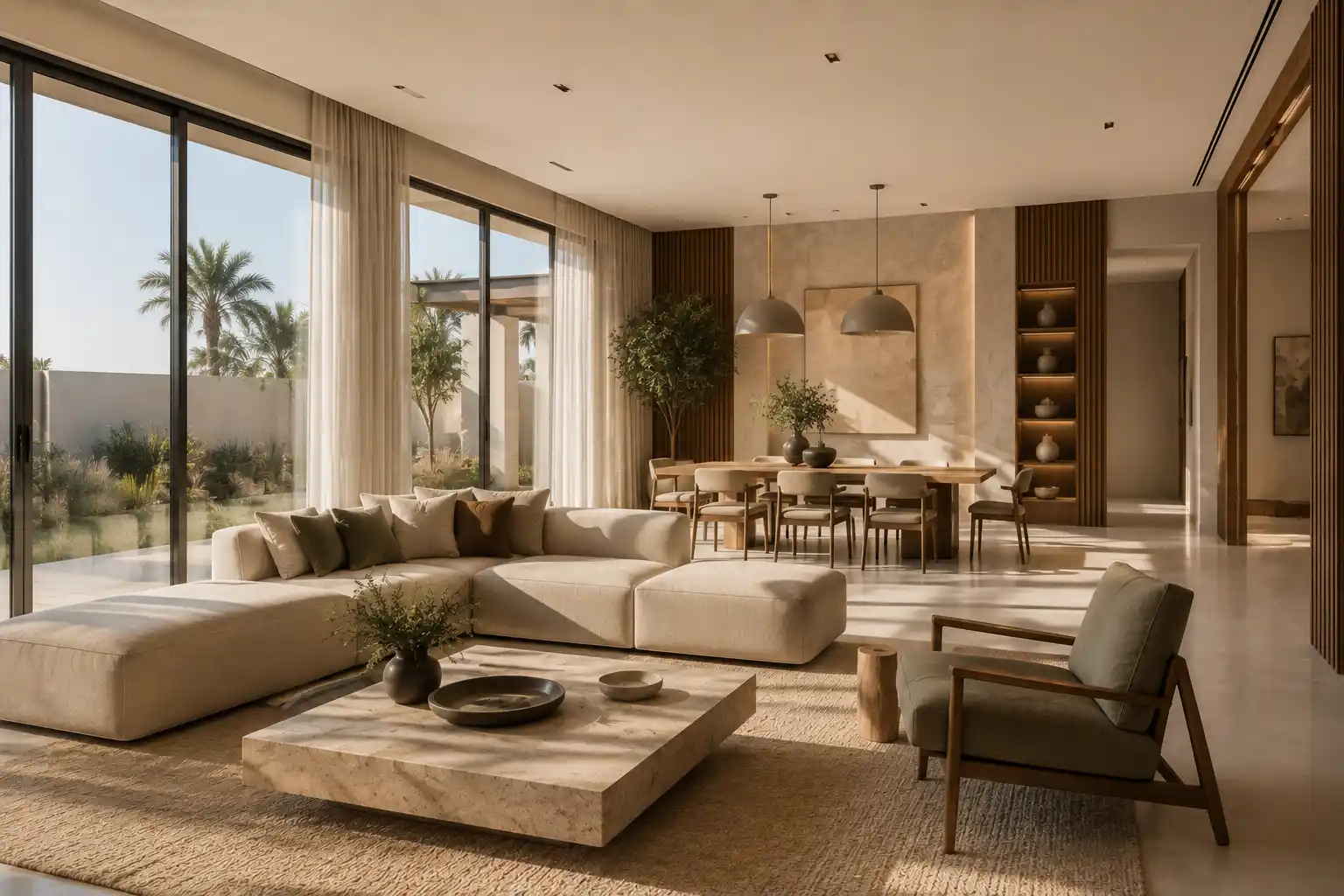 modern UAE home interior design
