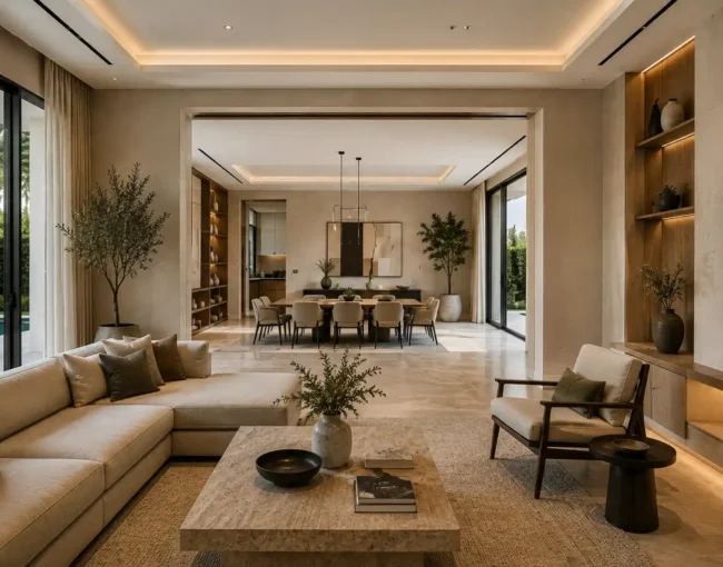 villa interior design Dubai scope