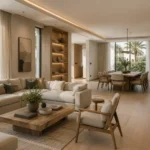 Cohesive villa interior design Dubai