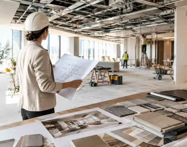 fit-out company managing project from design to handover