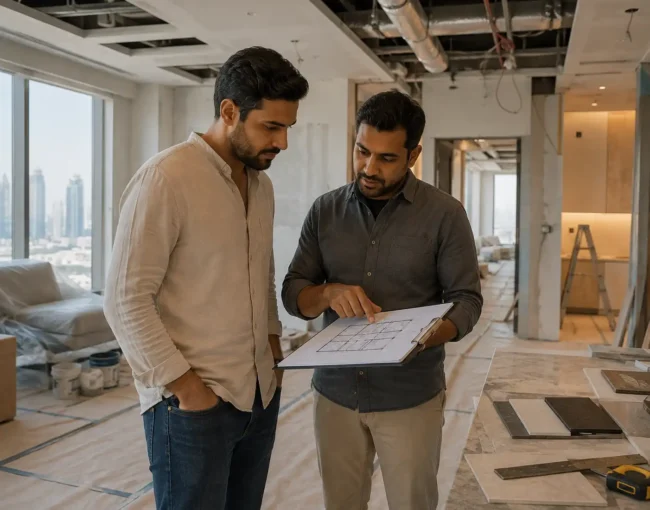 Home renovation Dubai property inspection
