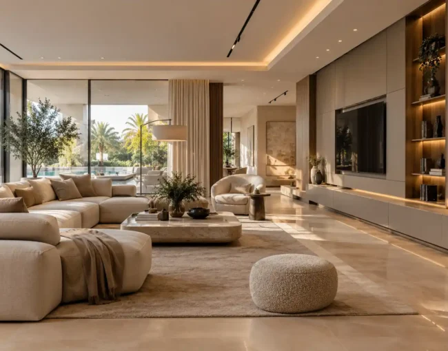 luxury villa interior design balancing style and function