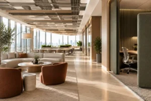 office aesthetics and productivity balance in workplace design