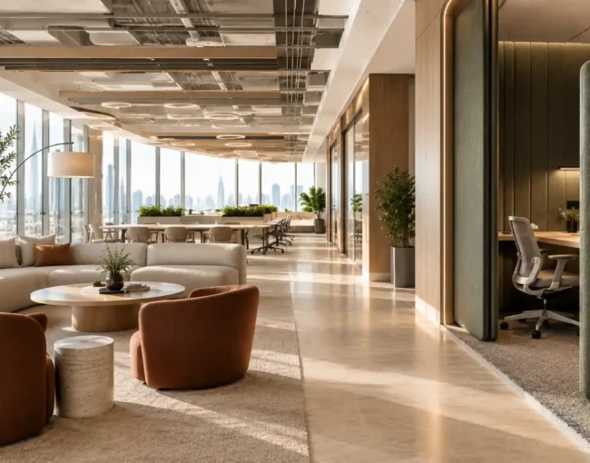 office aesthetics and productivity balance in workplace design