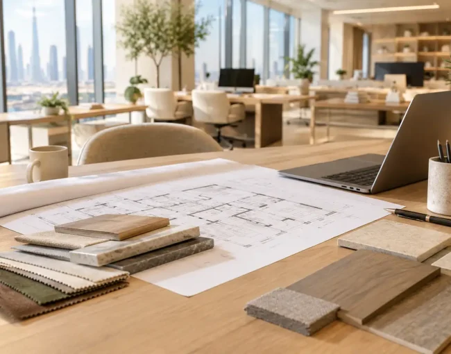 office interior design checklist planning desk
