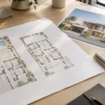 2-floor villa floor plan Dubai